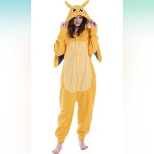 Pokemon Charizard (Charmanader Evo) Onesie For Adults and Teenagers (Size S-XL)